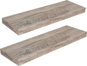 HOOBRO Floating Shelves Set With Invisible Brackets