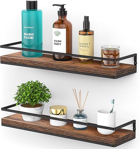 Meangood Floating Shelves Wall Mounted Set