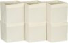 Household Essentials Foldable Fabric Storage Bins, Set Of 6