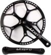 BUCKLOS Folding Bike Crankset 170mm, 130 BCD