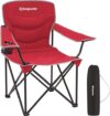 KingCamp Folding Oversized Portable Padded Quad Chair
