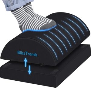 BlissTrends Foot Rest For Under Desk - Adjustable