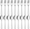 Unokit Forks And Spoons Silverware Set