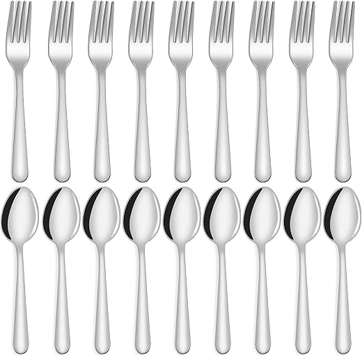 Unokit Forks And Spoons Silverware Set