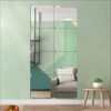 JEOYOO Frameless Wall Mirror Tiles, Shatterproof