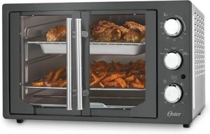Oster French Door Air Fryer Oven, Stainless Steel