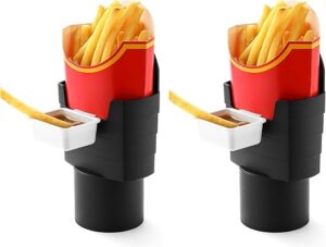 SUADEN French Fry And Sauce Holder Set