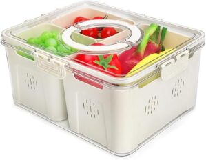 shopwithgreen Fridge Storage Containers With Handle