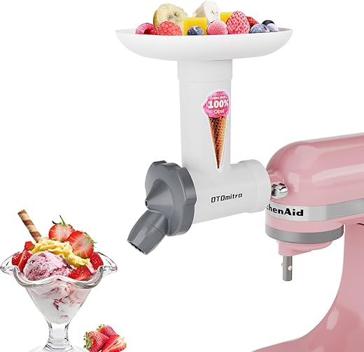 OTOmitra Frozen Fruit Soft Serve Maker Attachment
