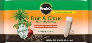Miracle-Gro Fruit & Citrus Plant Food Spikes, 4852012