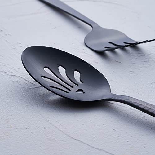 FULLYWARE Matte Black Large Serving Utensil Set - Image 5