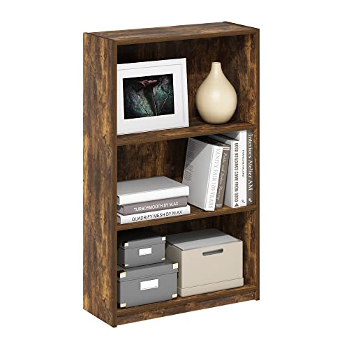 Furinno Jaya Simply Home 3-Tier Bookcase - Image 5