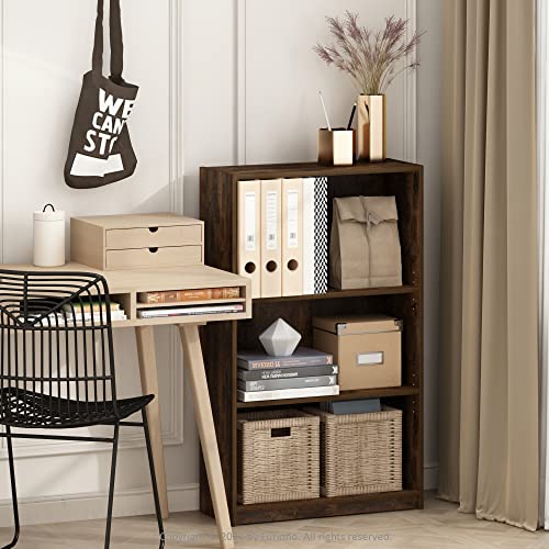 Furinno Jaya Simply Home 3-Tier Bookcase - Image 2