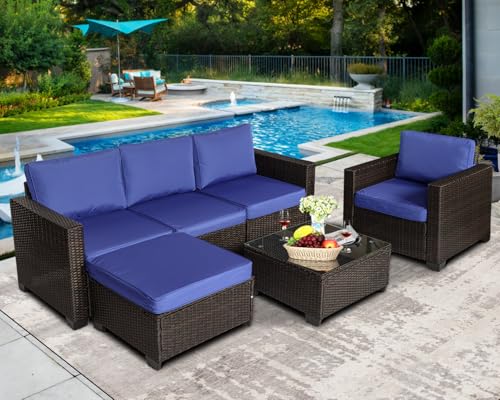 Furnimy 6-Piece Outdoor Patio Furniture Set - Image 2