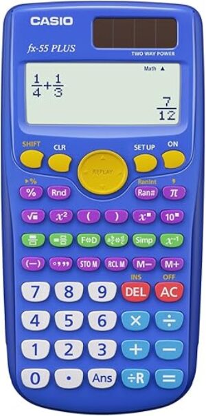 Casio FX-55 Plus Fraction Calculator