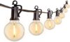 Brightown G40 Globe LED Patio Lights, 25 Feet