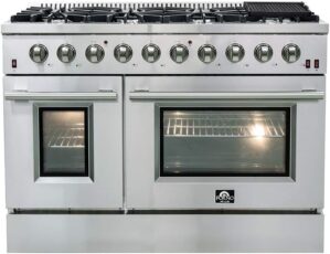 Forno Galiano 48" Double Oven Gas Range