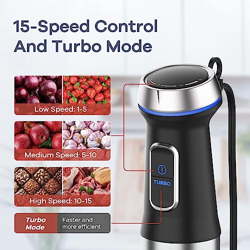 Ganiza Immersion Blender 5 In 1 Handheld - Image 4