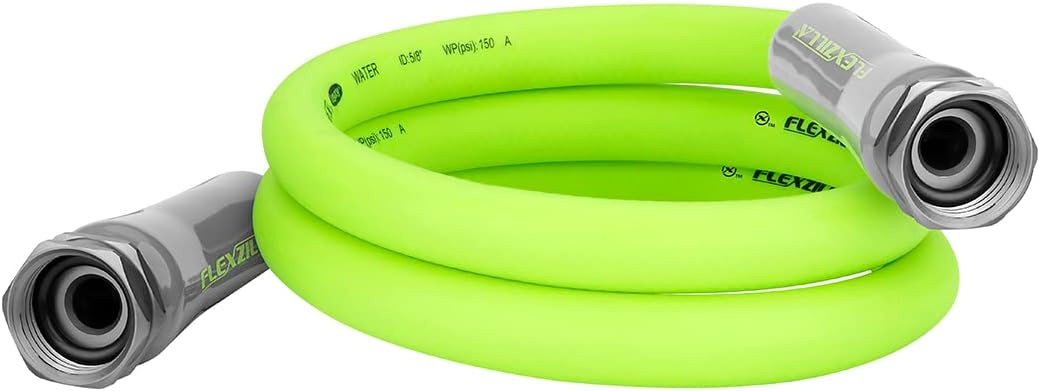 Flexzilla Garden Lead-in Hose, 5/8" x 5', Female/Female
