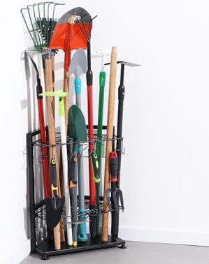 YueTong Garden Tool Organizer Rack For Garage
