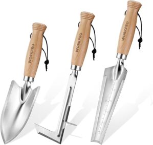WORKPRO Garden Tool Set: 3 Pcs Gardening Tools