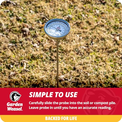 GARDEN WEASEL Analog Soil & Composting Thermometer 98001-A - Image 3