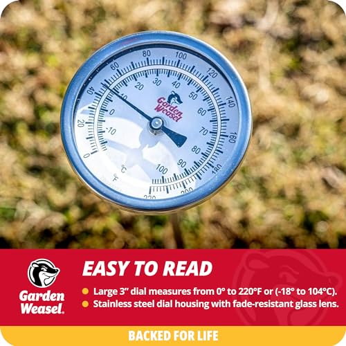 GARDEN WEASEL Analog Soil & Composting Thermometer 98001-A - Image 4