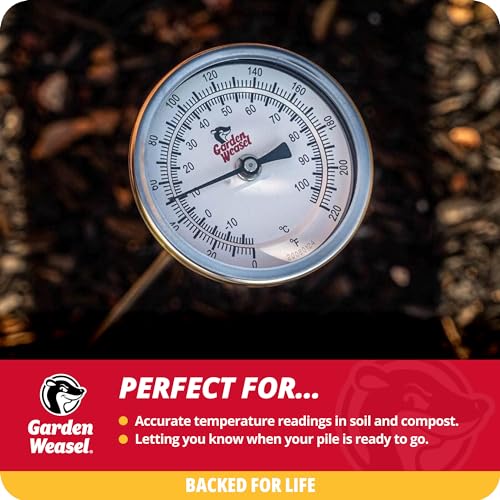 GARDEN WEASEL Analog Soil & Composting Thermometer 98001-A - Image 2