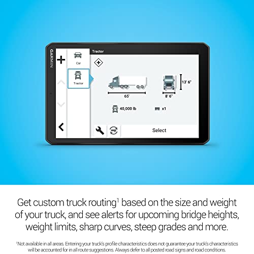 Garmin Dēzl OTR810 8” GPS Truck Navigator - Image 4