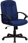 Flash Furniture Garver Mid-Back Navy Executive Chair