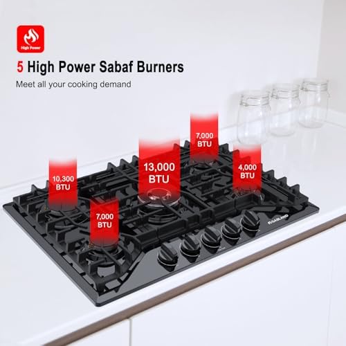 GASLAND Gas Cooktop 30 Inch GH2305EF - Image 2