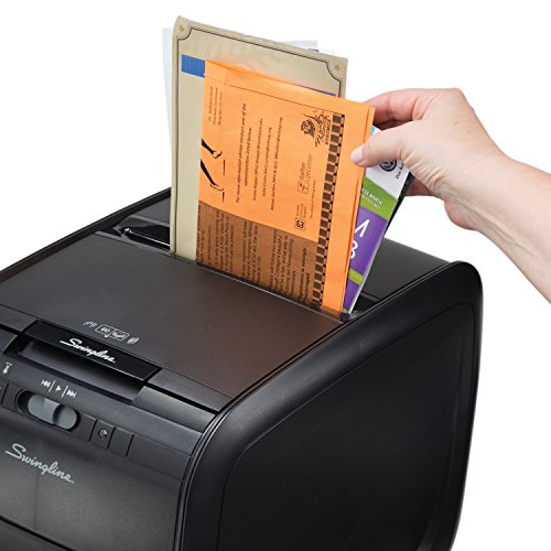 GBC Paper Shredder, Stack-and-Shred 60X, Cross-Cut, Black (1757572) - Image 3