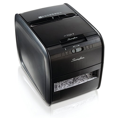GBC Paper Shredder, Stack-and-Shred 60X, Cross-Cut, Black (1757572) - Image 5