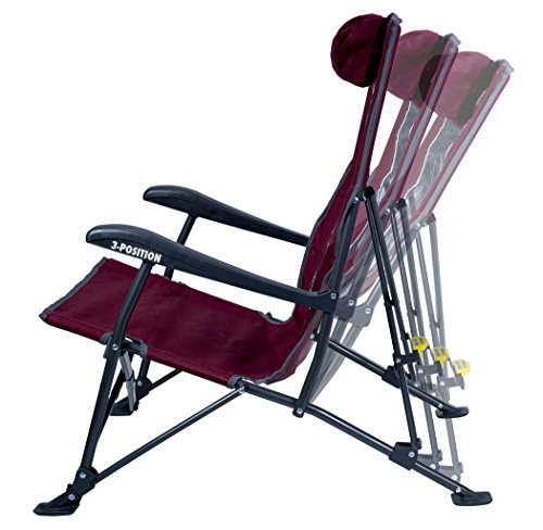 GCI Outdoor Low-Ride Reclining Camping Chair - Image 4