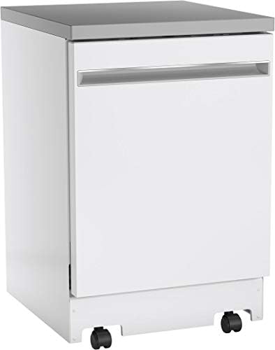 GE 24" Energy Star Portable Dishwasher, GPT225SGLWW - Image 3