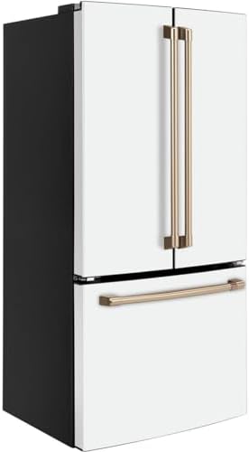 GE CWE19SP4NW2 French Door Refrigerator, Matte White - Image 4