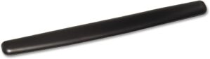 3M Gel Thin Wrist Rest, Black Leatherette