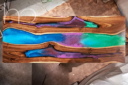 Generic Fusion Epoxy Dining Table (100x40) - Image 2