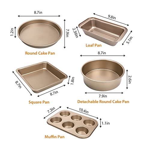 Generic Nonstick Bakeware Set: Baking Essentials - Image 2