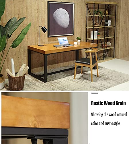 Generic Solid Wood Computer Desk - Image 5