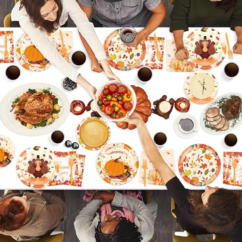 Generic Thanksgiving Tableware Kit Disposable Supplies - Image 5