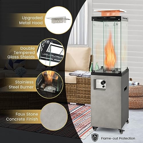 Giantex Outdoor 41,000 BTU Propane Patio Heater - Image 3
