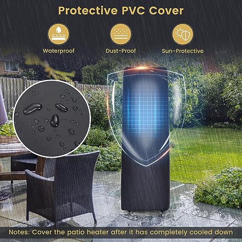 Giantex Outdoor 41,000 BTU Propane Patio Heater - Image 5