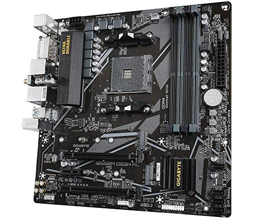 GIGABYTE B550M DS3H AC Micro ATX Motherboard - Image 4