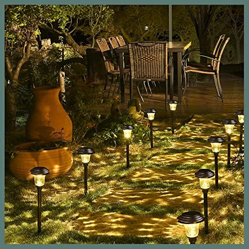 GIGALUMI Solar Garden Lights Outdoor Warm White - Image 2