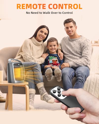 GiveBest Portable 1500W Space Heater With Remote - Image 5