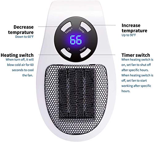 GiveBest Programmable Space Heater With LED Display - Image 2