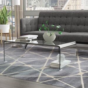 Meihua Glass Coffee Table With Tempered Glass