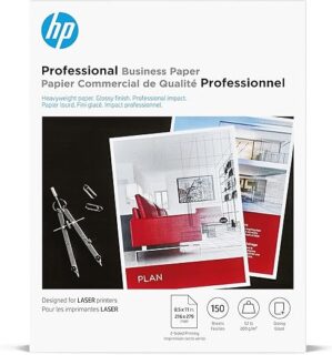 HP Glossy Business Paper, 52 lb, 4WN10A