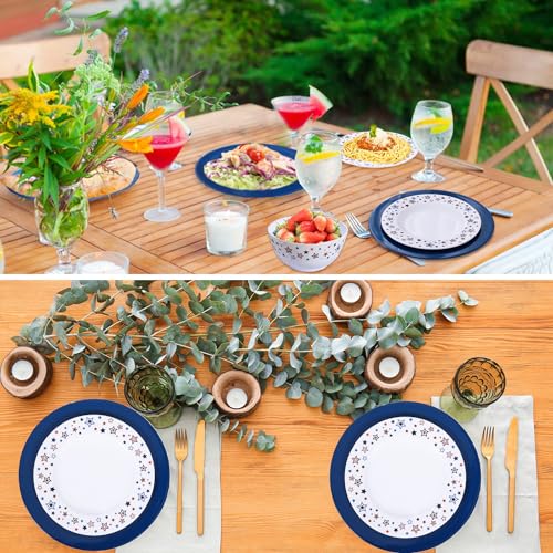 Gofunfun Melamine Dinnerware Set, Service For 4 - Image 4